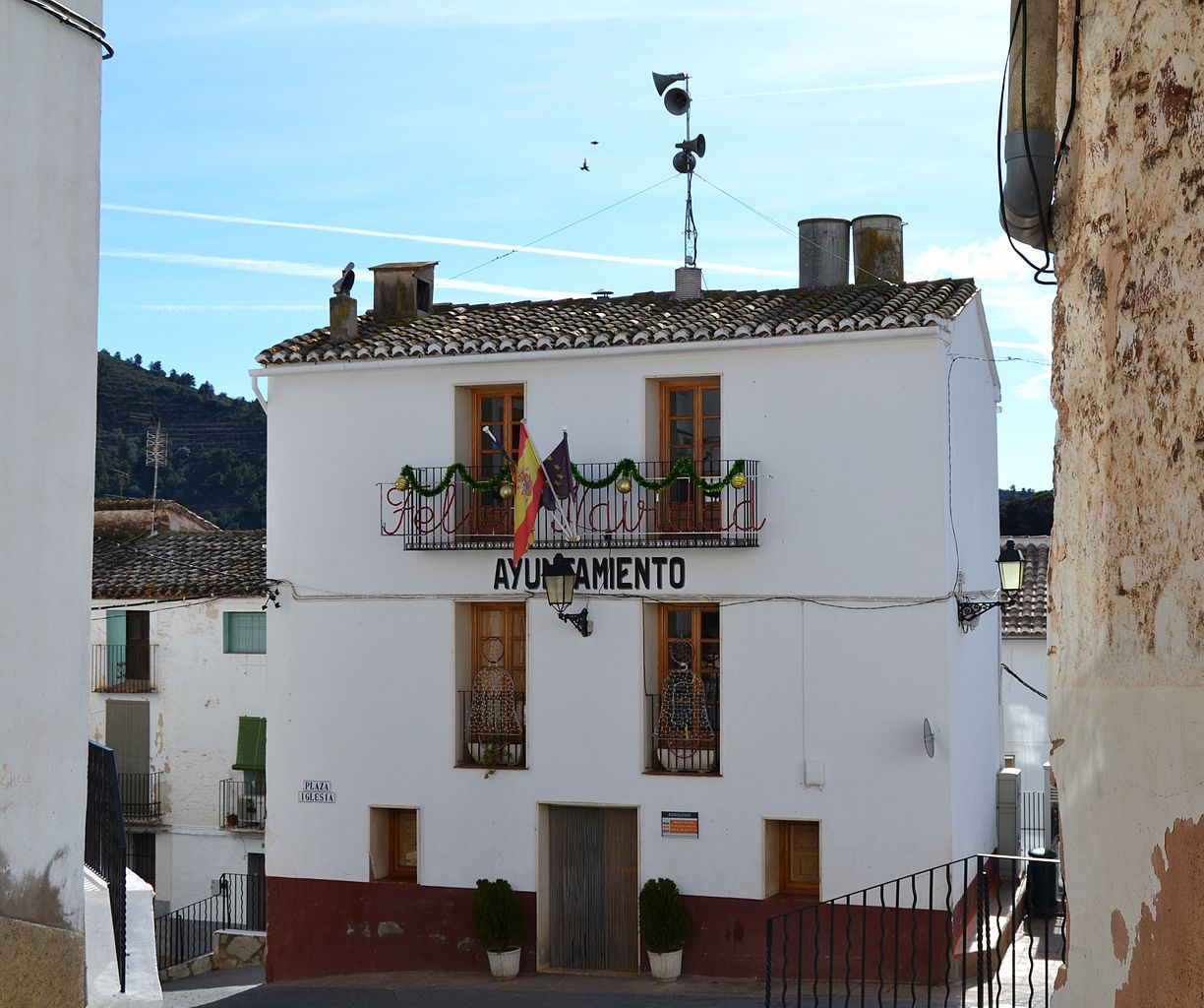 Rótulos en Chóvar