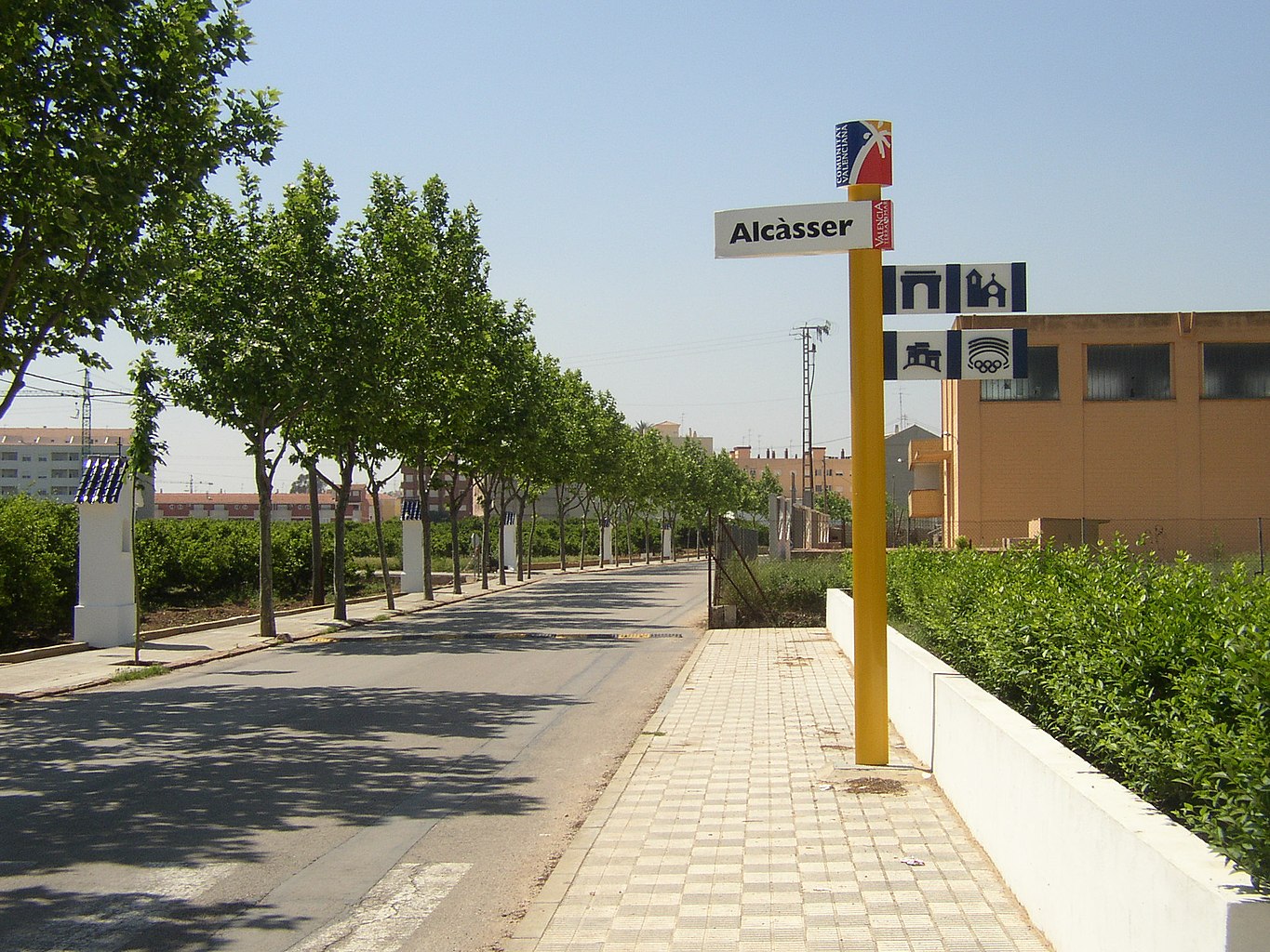 Rótulos en Alcácer