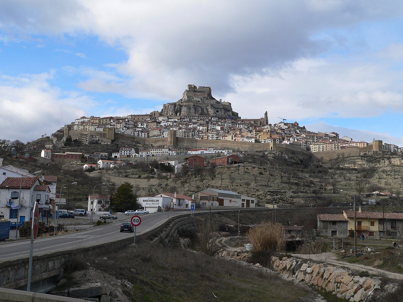 Rótulos en Morella