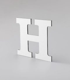 Letras corpóreas de dibond